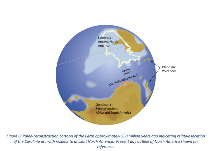 Paleo-reconstruction of Earth from 550 million years ago